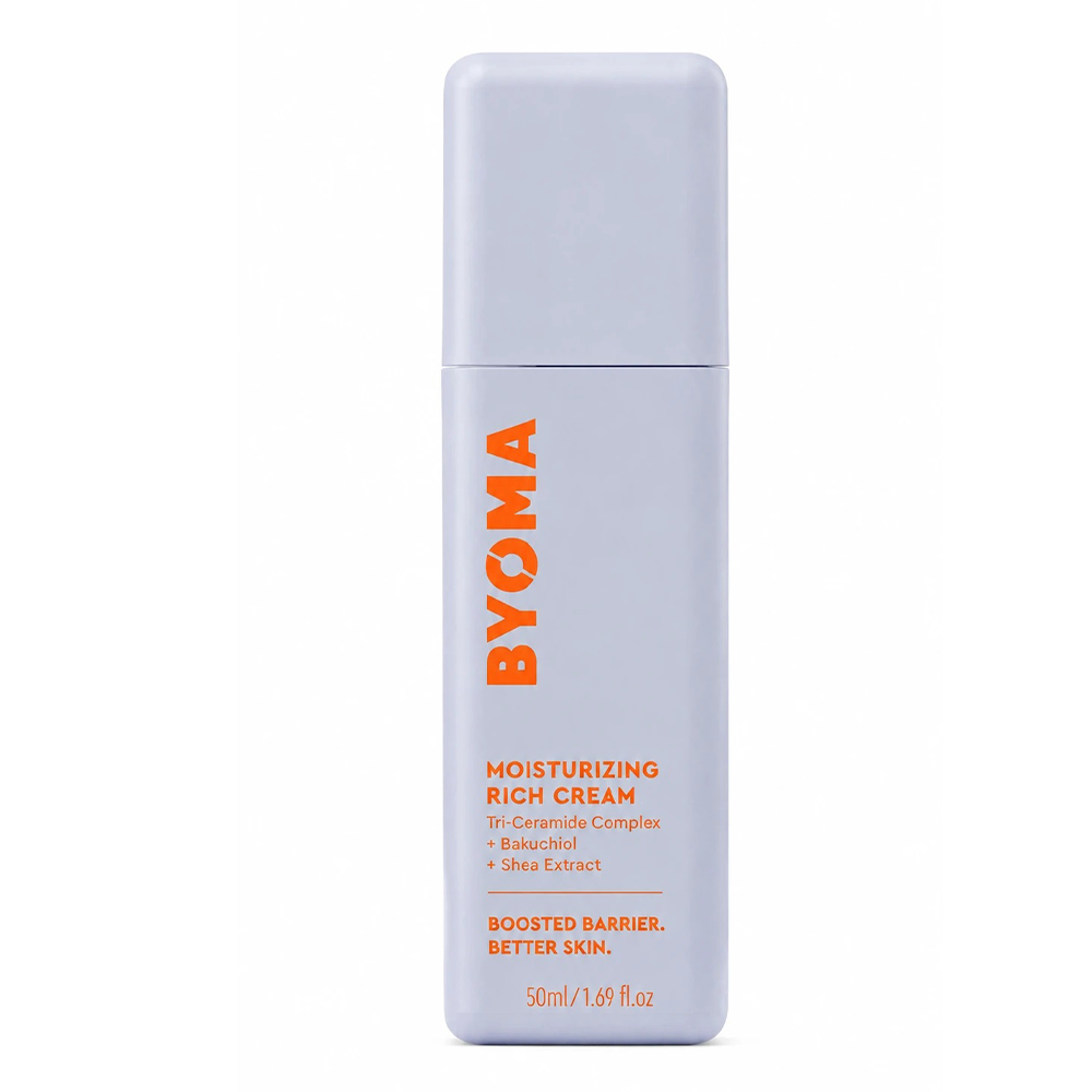 کرم مرطوب کننده ریچ بایوما مناسب پوست خشک و حساس / Byoma
