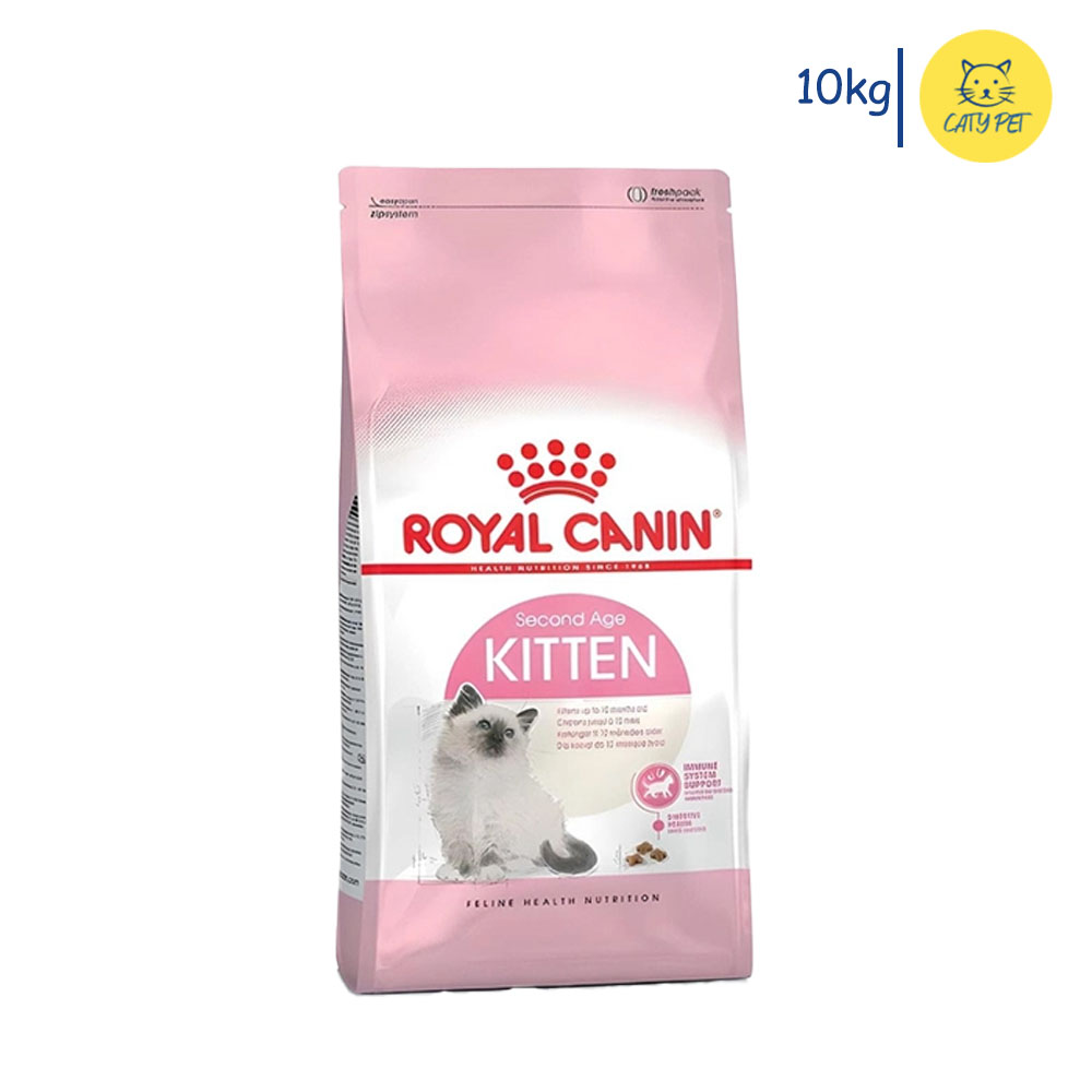 غذای خشک بچه گربه رویال کنین مدل Kitten وزن 10 کیلوگرم