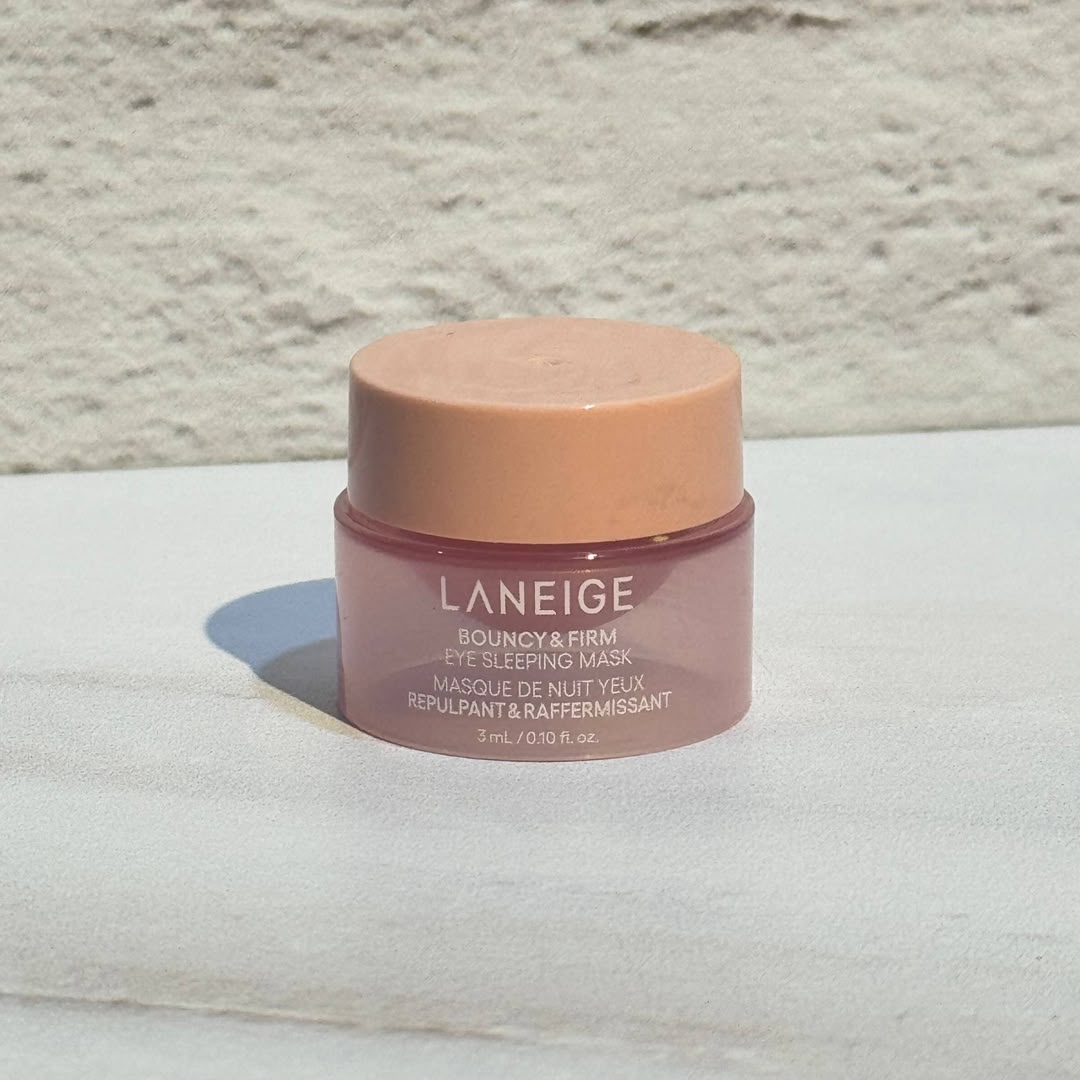 ماسک خواب دورچشم سفت کننده لانیژ 3 میل LANEIGE Bouncy Firm Eye Sleeping Mask