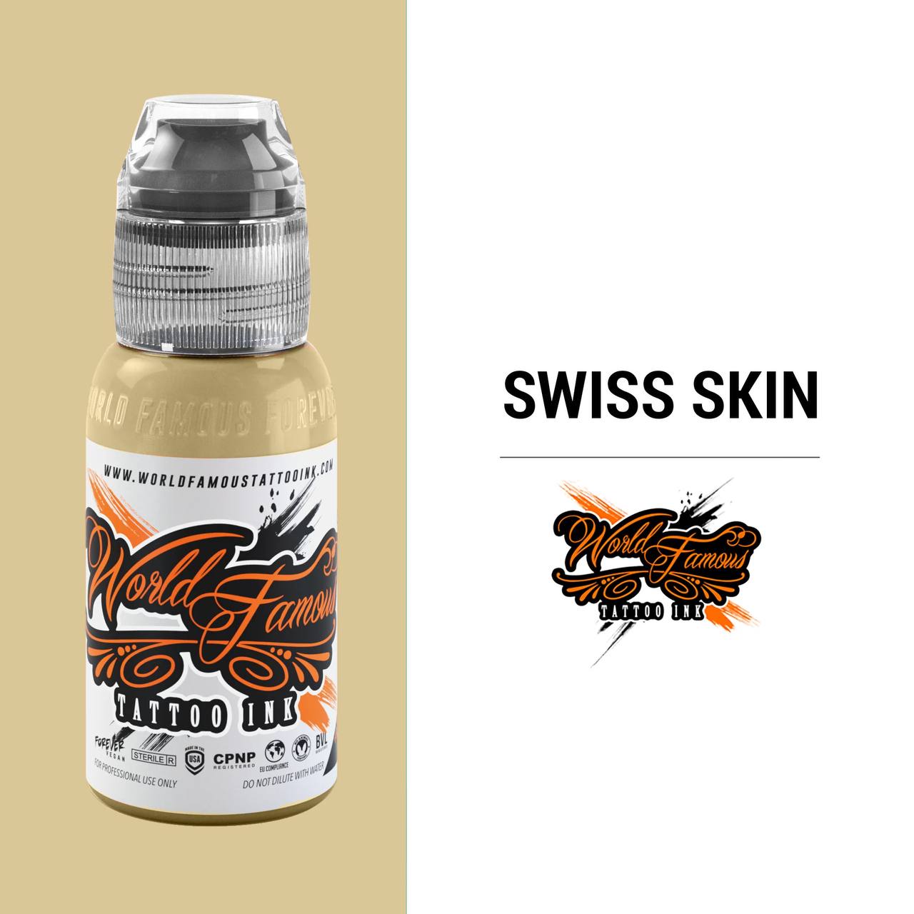رنگ تاتو ورد فیمس SWISS SKIN