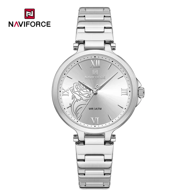 ساعت مچی زنانه naviforce nf5060 sw
