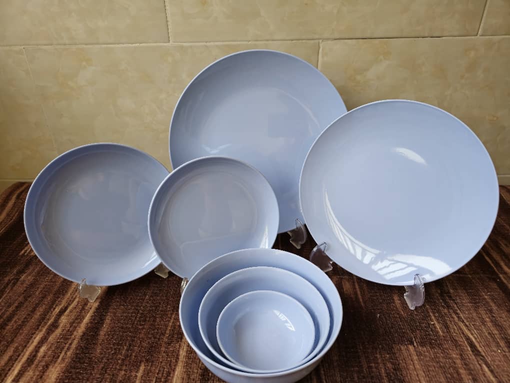 سرویس 26 پارچه دیوالی رنگ آبی