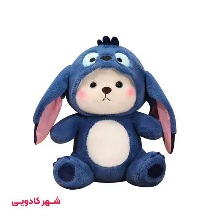 عروسک خرس با لباس استیج