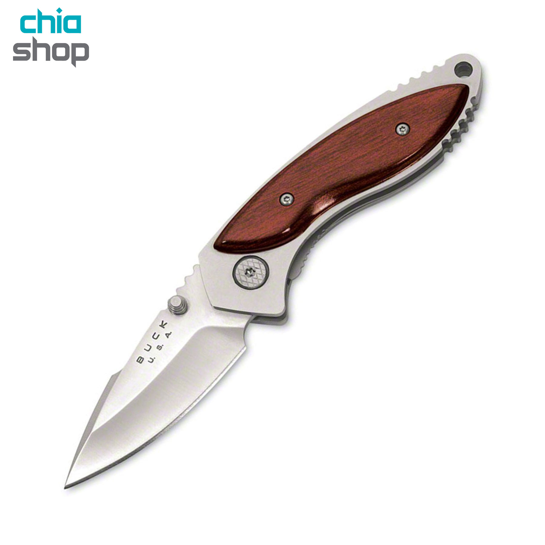 چاقو تاشو باک آلفا دورادو مدل Buck Alpha Dorado 271