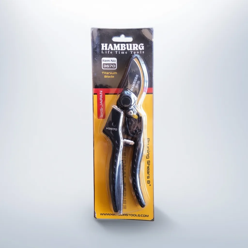 قیچی باغبانی هامبورگ مدل H-3670 (تیغه تیتانیوم)