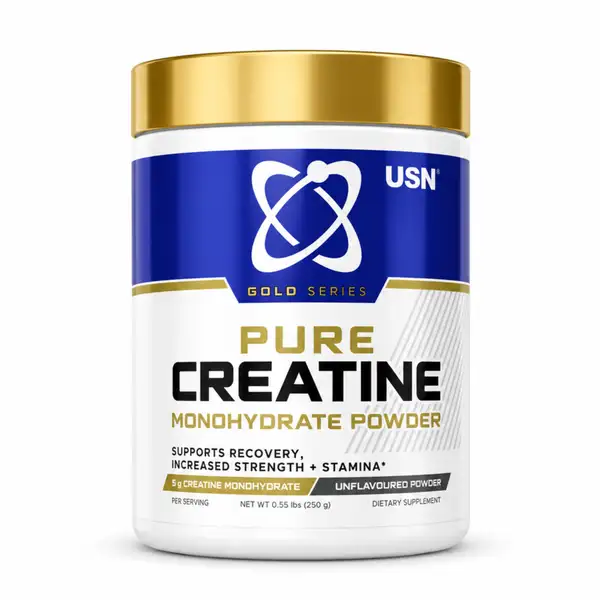 کراتین مونوهیدرات خالص یو اس ان گلد 250 گرم Gold Series USN
