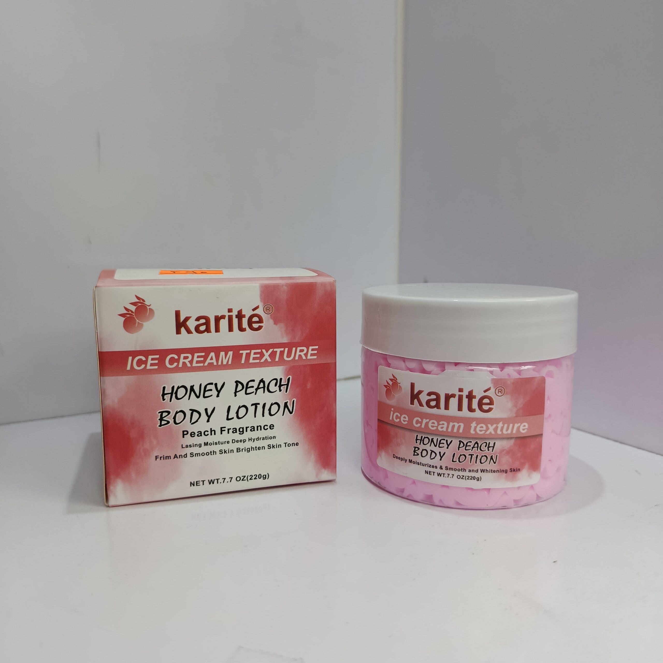 بستنی بدن کاریته اصل با رایحه هلو و عسل