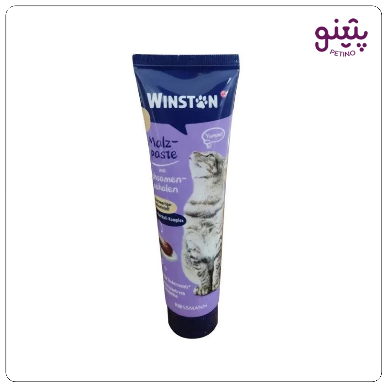 خمیر مالت گربه وینستون مدل paste 100 گرمی