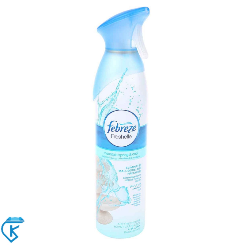 اسپری خوشبو کننده هوا فبرز با رایحه خنک کوهستان Febreze