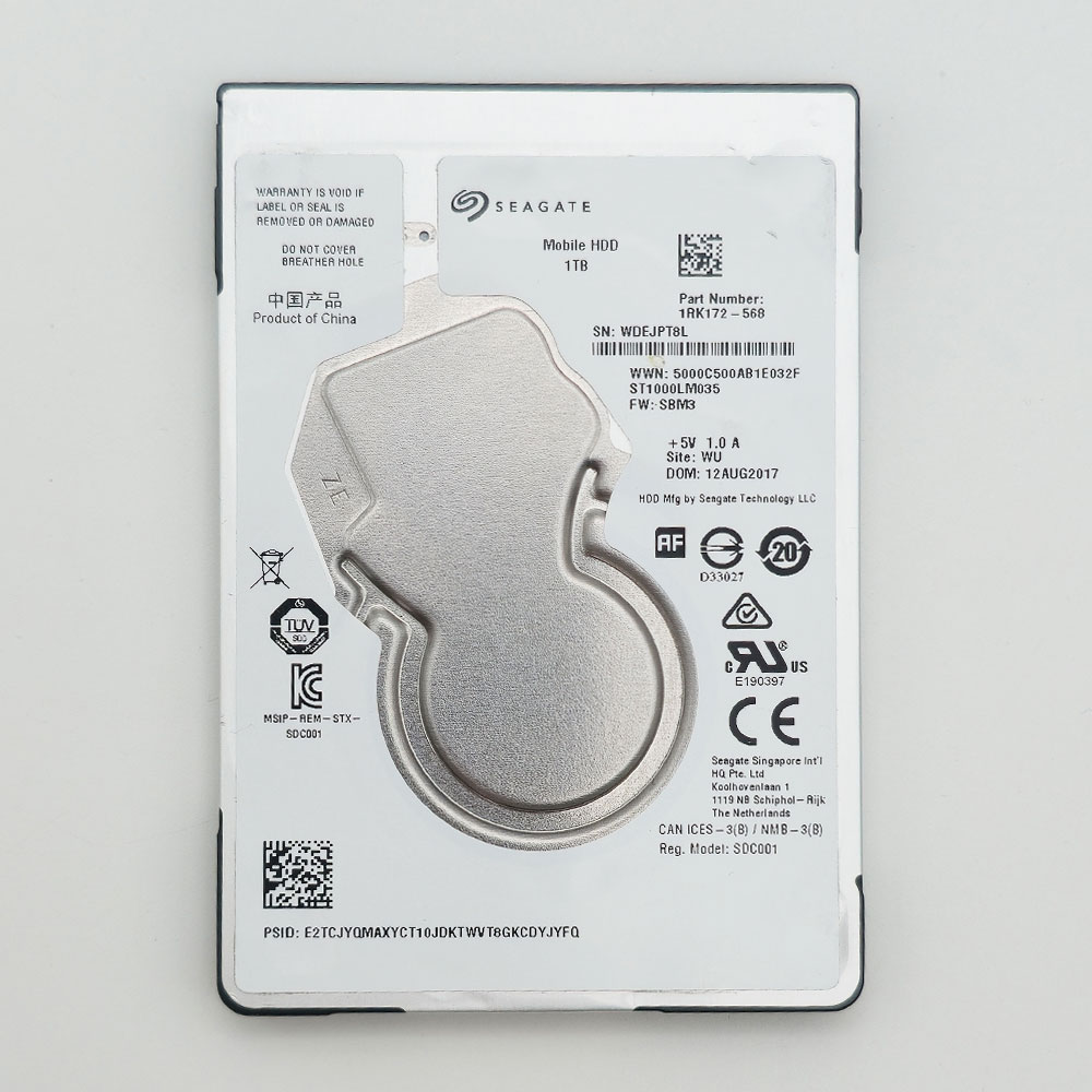 هارد دیسک اینترنال 2.5 اینچ SATA سیگیت ظرفیت 1 ترابایت