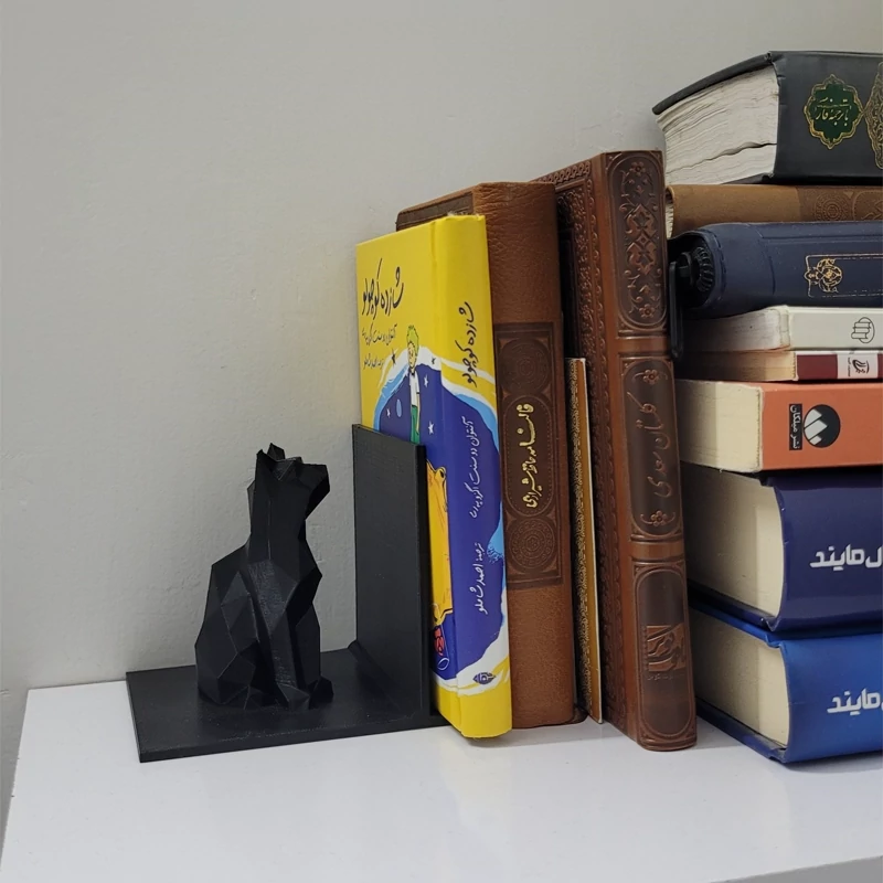 نگهدارنده کتاب طرح گربه (غشگیر ، هولدر)