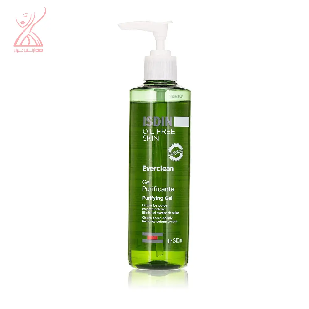 ژل شستشوی ایزدین پوست چرب ISDIN Everclean