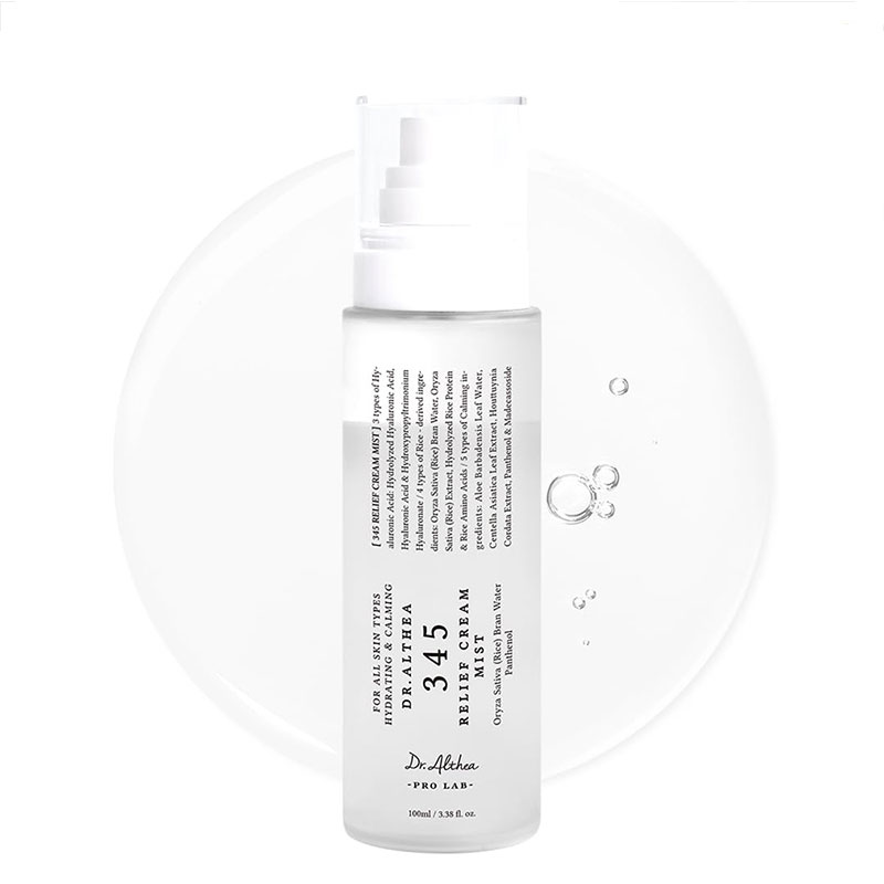 اسپری آبرسان و ترمیم کننده دکتر التیا 100 میل DR. althea 345 Relief Cream Mist