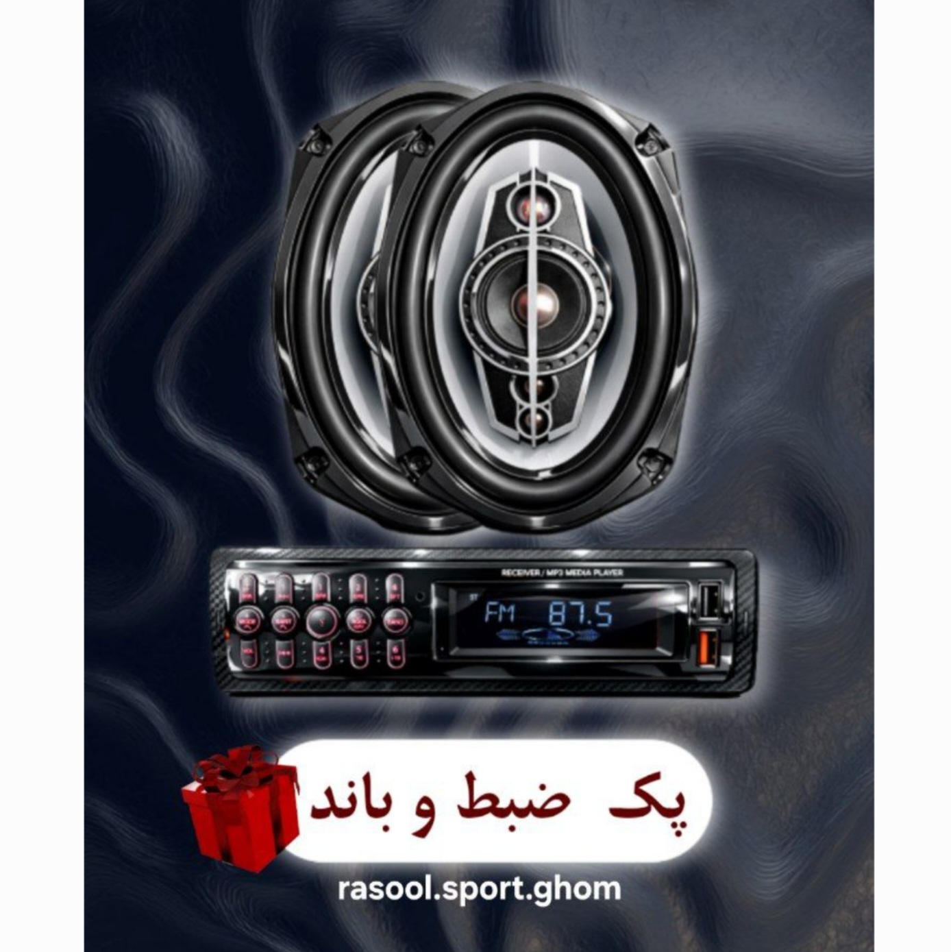 پکیج ضبط و باند خودرو طرح پایونیر+هدیه کد-02