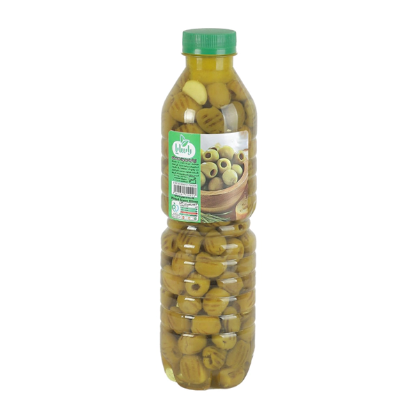 زیتون کبابی ممتاز بطری (گریل شده) شل 6 عددی