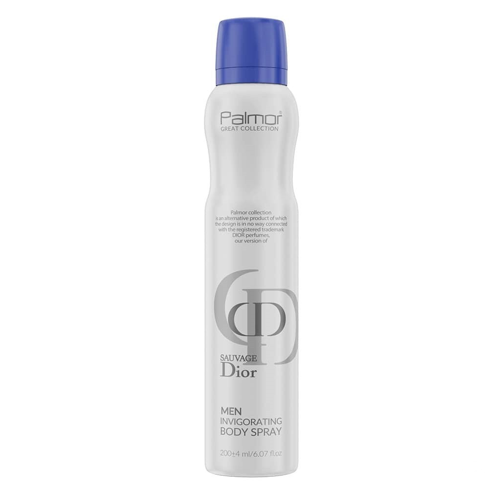 اسپری بدن مردانه پالمور مدل Dior Sauvage