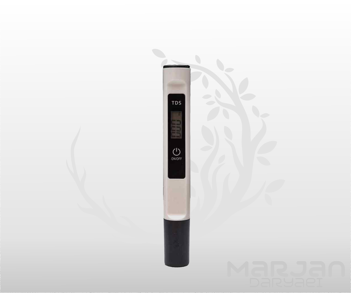 تی دی اس سنج TDS meter دیجیتال (سختی سنج آب) تک دکمه