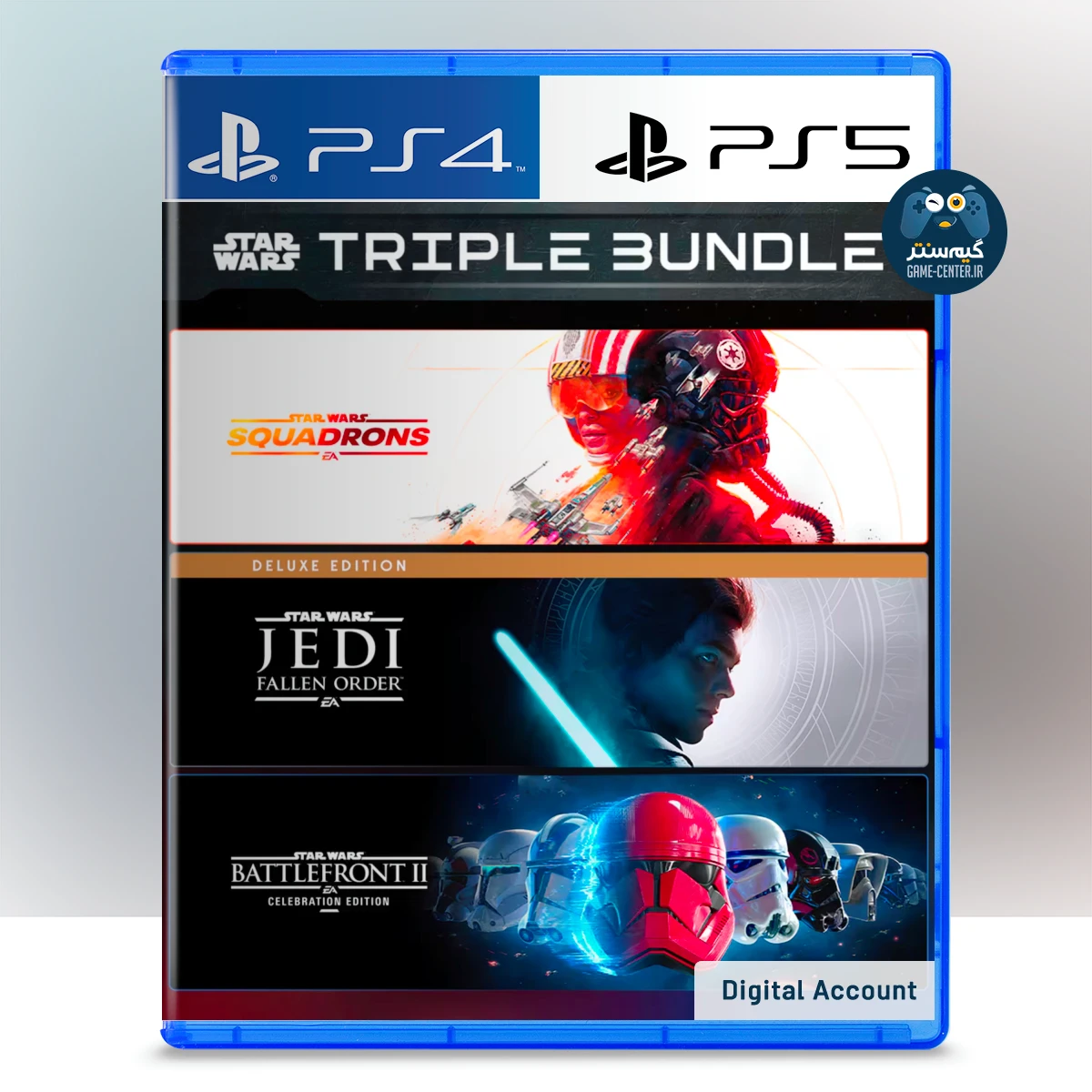 اکانت قانونی Star Wars Triple Bundle