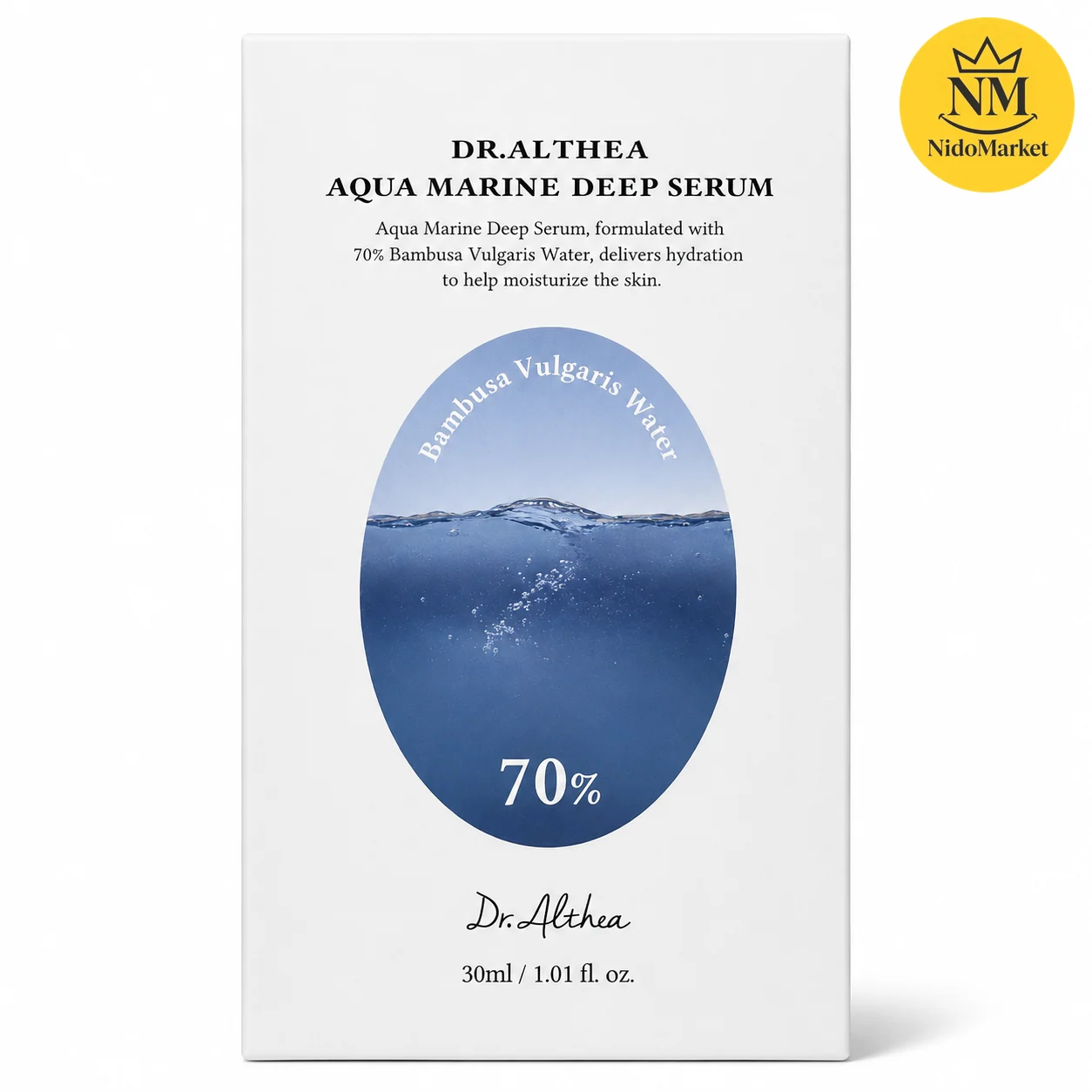سرم آبرسان آکوا مارین دکتر آلتیا Aqua Marine Deep Serum - 30 میلی لیتر
