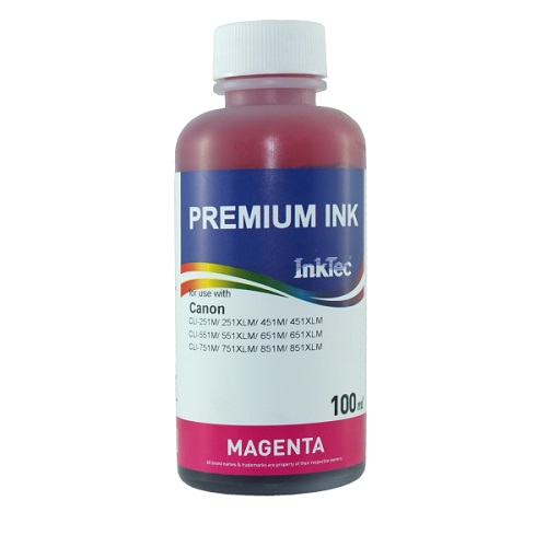 جوهر 100ml اینکتک قرمز کانن Inktec 100ml ink Magenta Canon