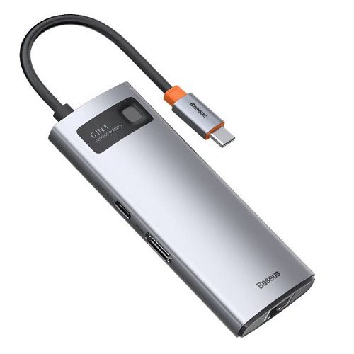 هاب 6 پورت USB-C بیسئوس مدلBaseus  CAHUB-CW0G