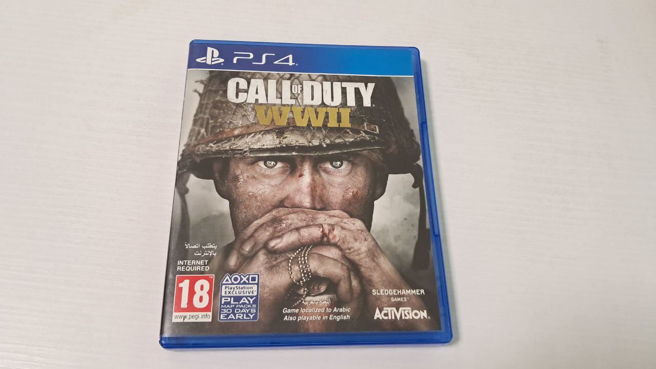 دیسک بازی Call Of Duty WWII برای PS4 (کارکرده)