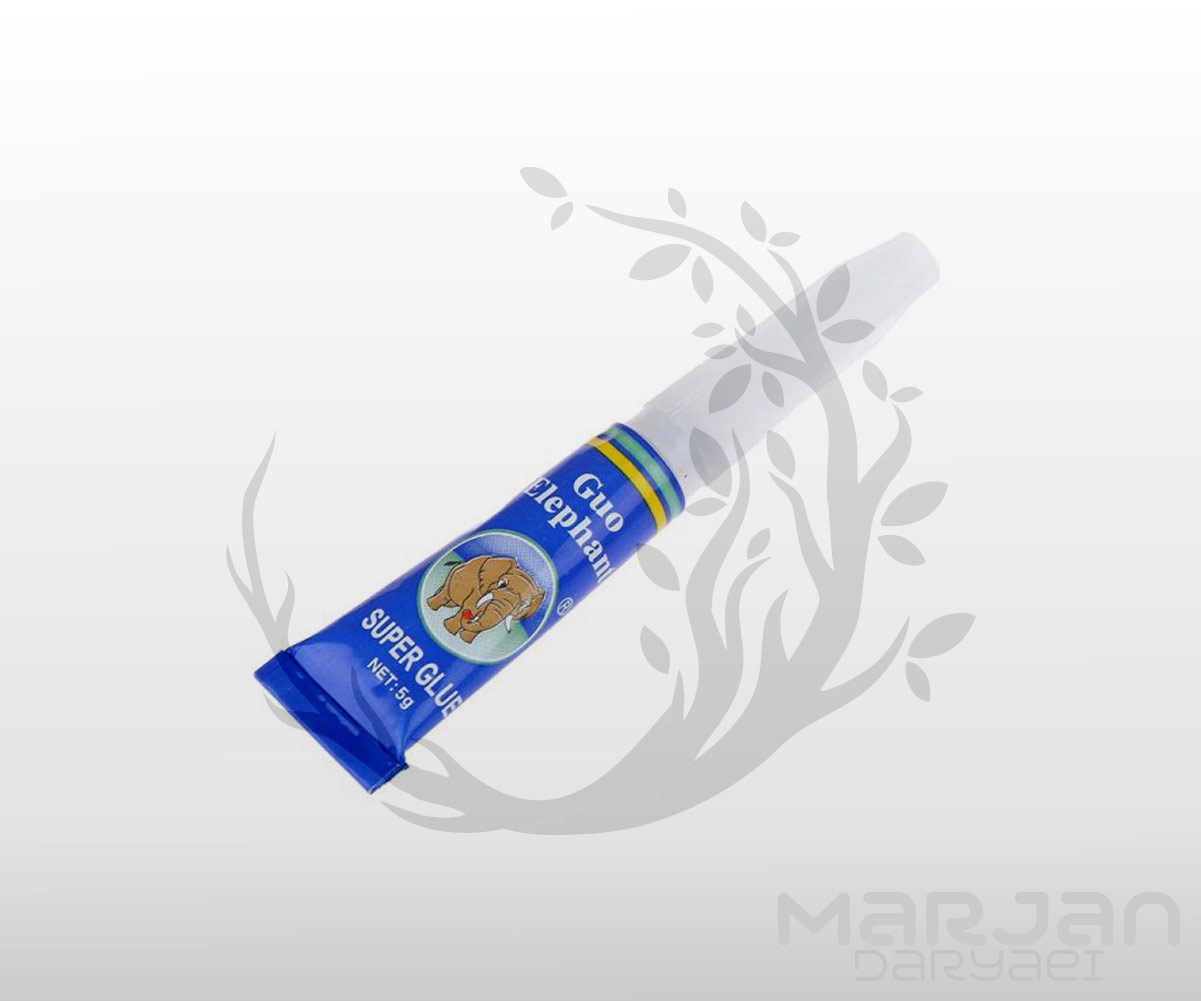 چسب گیاه آکواریوم SuperGlue Elephant Guo برند Instant Gel(5 گرم)