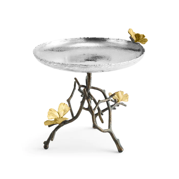 شکلات خوری پایه دار مایکل آرام | Butterfly Ginkgo Candy Dish
