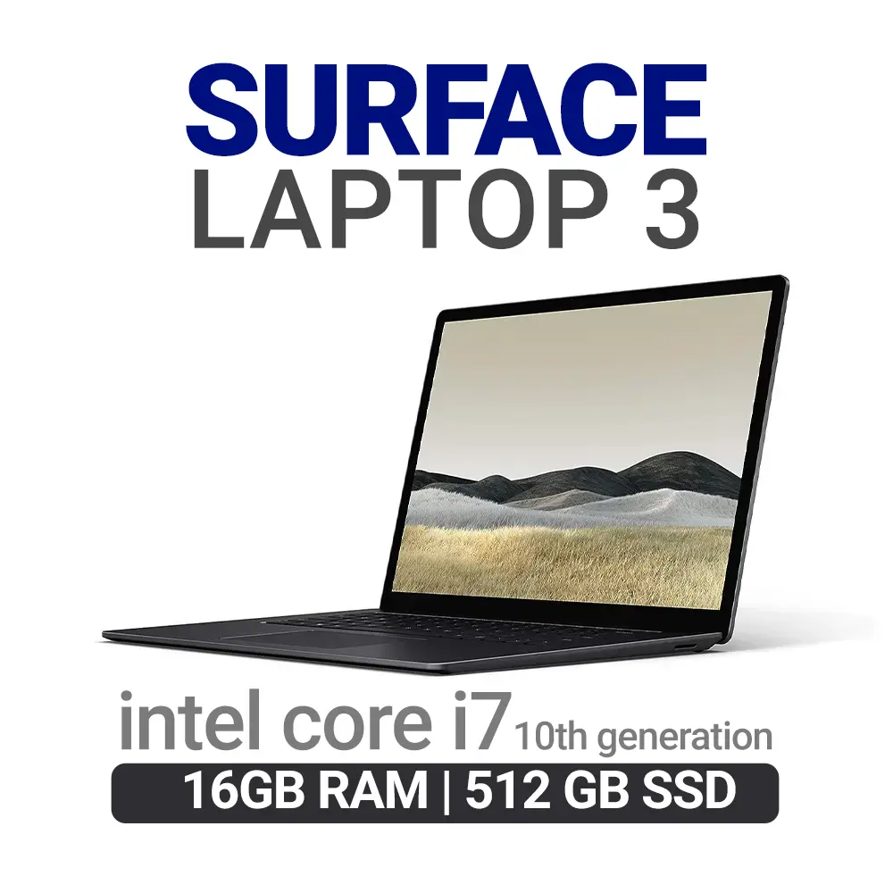 سرفیس لپ تاپ مدل Surface Laptop 3 -i7 با رم 16 گیگابایت و هارد 512 گیگابایت