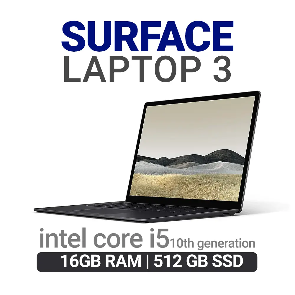 سرفیس لپ تاپ مدل Surface Laptop 3 -i5 با رم 16 گیگابایت و هارد 512 گیگابایت
