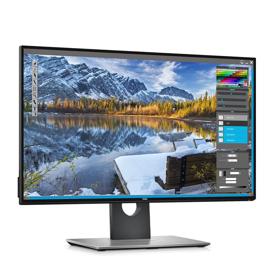 مانیتور دل 4k استوک 27 اینچ مدل Dell Ultrasharp U2718Q