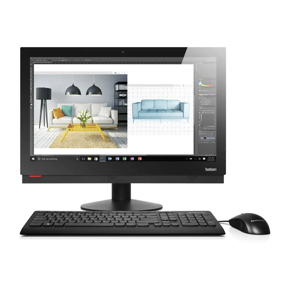 آل این وان استوک لمسی لنوو مدل ThinkCentre M910z پردازنده i5 6500