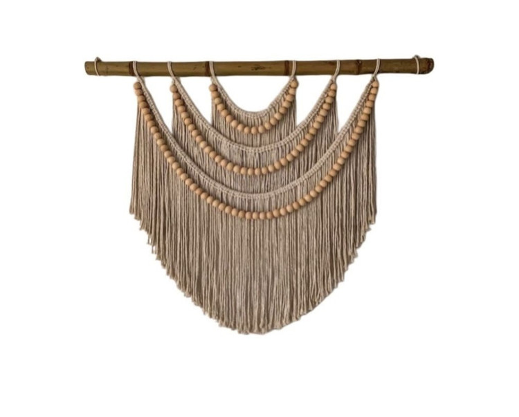 دیوارکوب مکرومه کد 318 برند گره چی و رنگ دلخواه