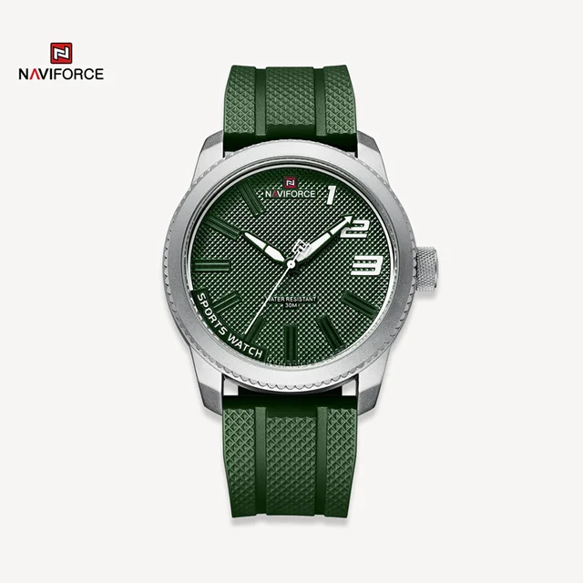 ساعت مچی مردانه نیوی فورس Naviforce NF 9202 S/W/GN