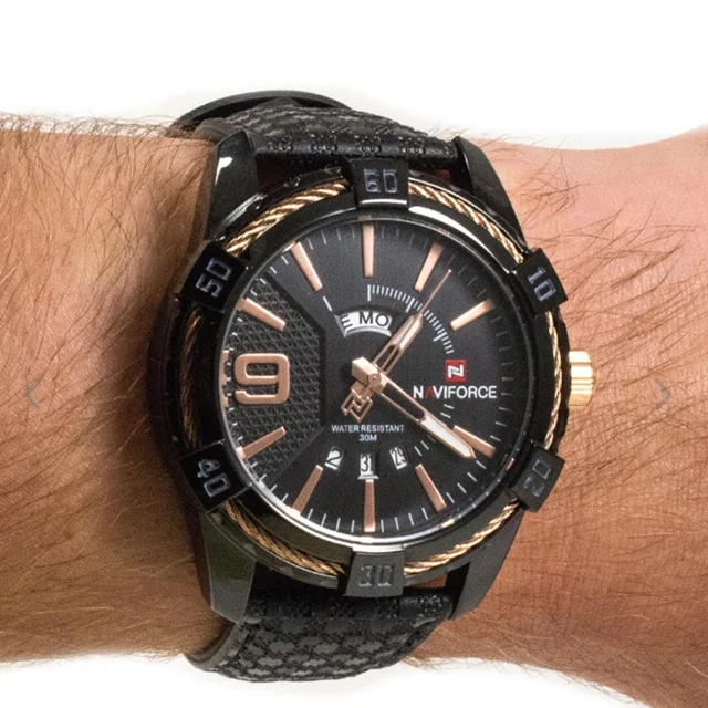 ساعت مردانه نیوی فورس مدل Naviforce 9117l brgb