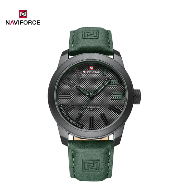 ساعت مچی مردانه نیوی فورس Naviforce NF 9202l B/GN/GN