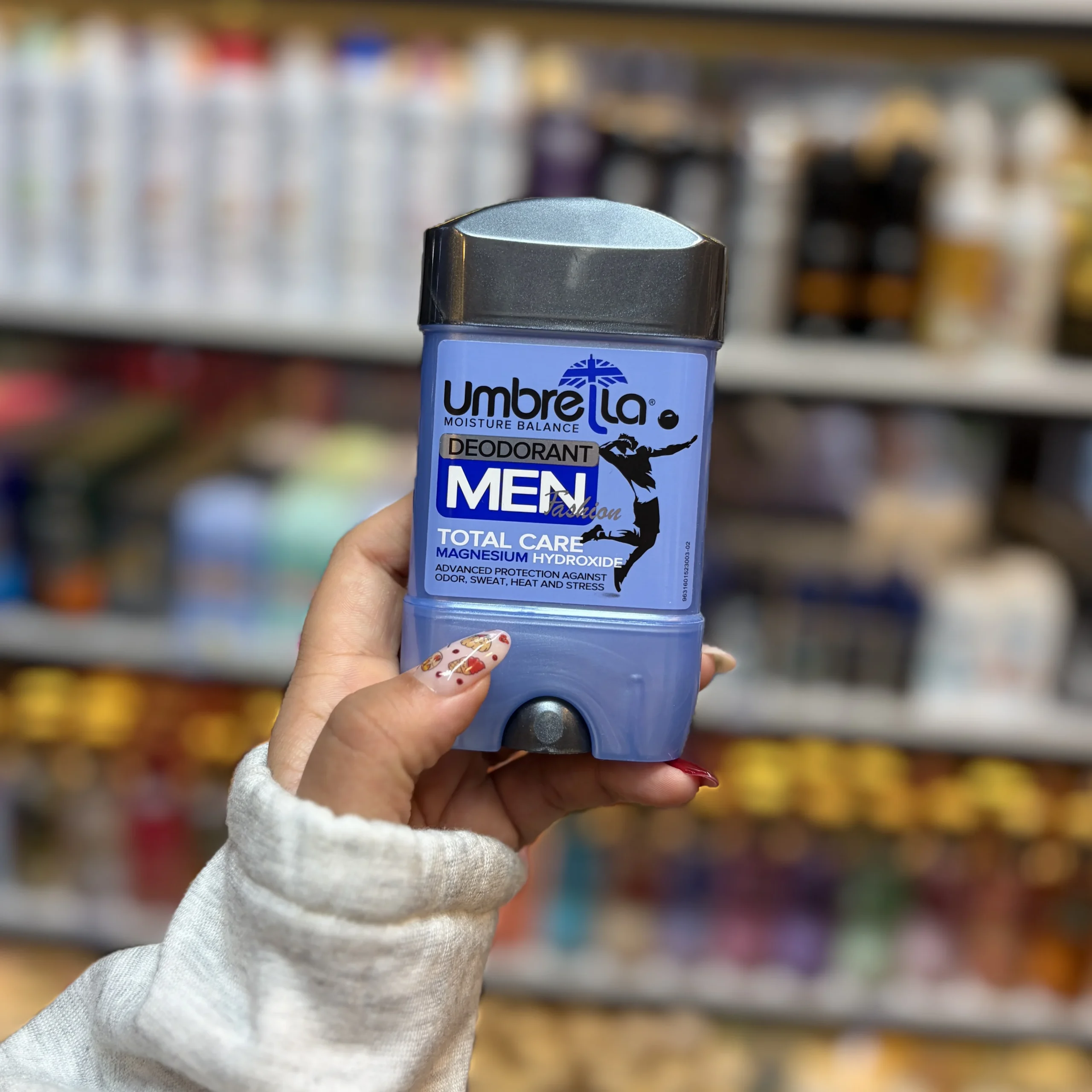 مام دئودورانت مردانه آمبرلا مدل Total Care Magnesium Hydroxide