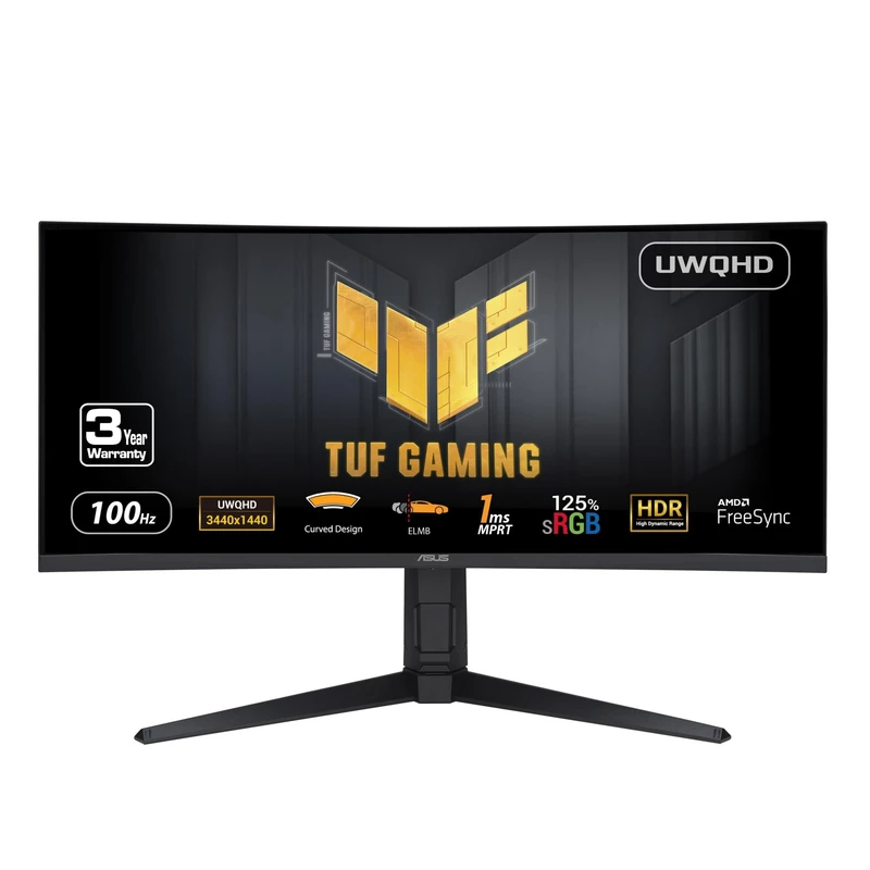 مانیتور ایسوس مدل ASUS TUF Gaming VG34VQEL1A