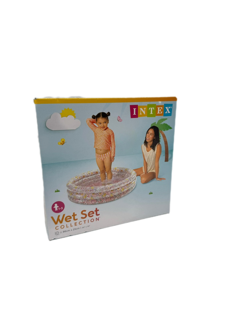 استخر کف باد شو 3 حلقه کودک مدل58427