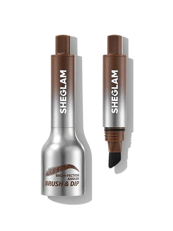 هاشور ابرو شیگلم اصل برس دار و زاویه دار sheglam Brow Fection Brush Dip