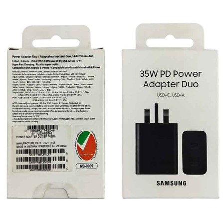آدابتور شارژ 35 وات samsung