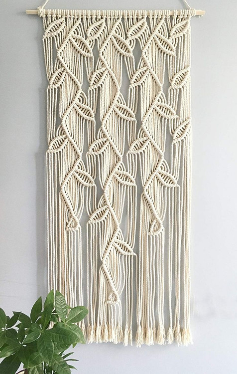 دیوارکوب مکرومه کد 376 برند گره چی و رنگ دلخواه