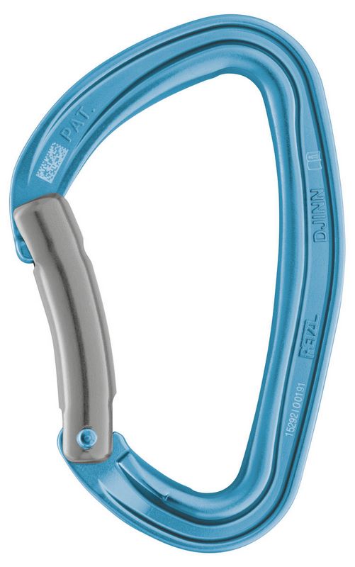 کارابین ساده خم دیجین پتزل   Petzl Djinn Carabiner