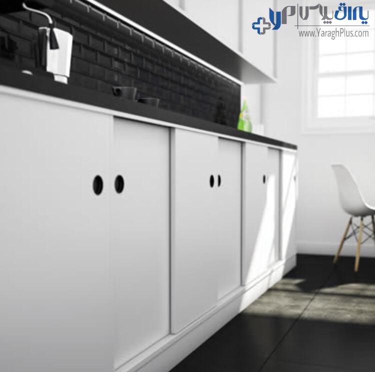 مکانیزم درب ریلی تاپ لاین توکار سه درب فانتونی C702