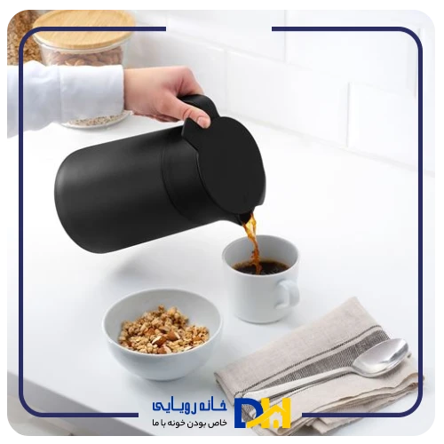 فلاسک چای مشکی۱/۲ لیتری ایکیا UNDERLÄTTA
