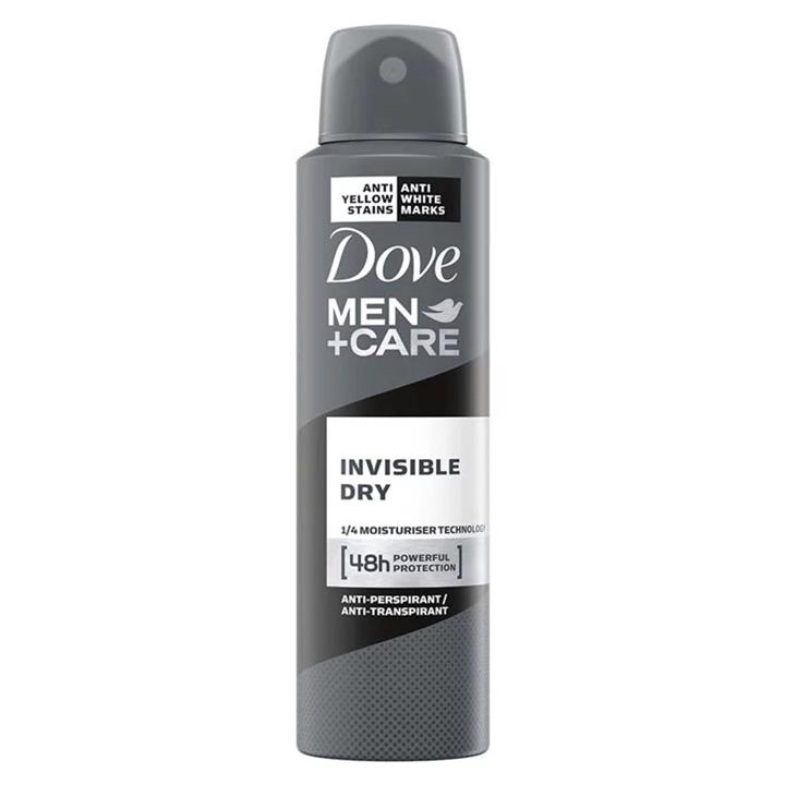 اسپری ضد تعریق مردانه مدل invisible Dry