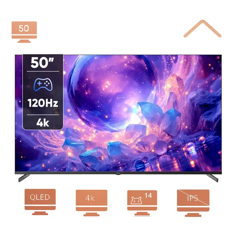 تلویزیون جی پلاس 50 اینچ مدل GTV-50SQ789NT