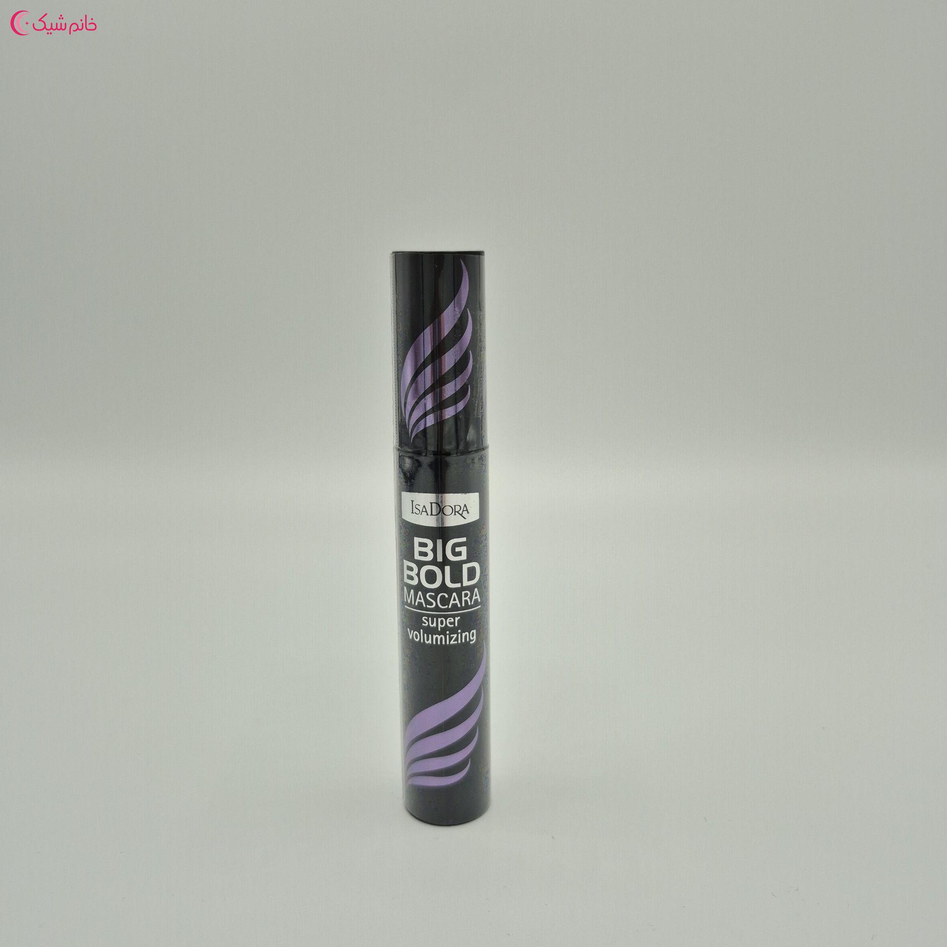 ریمل  ضد حساسیت حجم دهنده وبلند کننده ایزادورا بنفش اورجینال Big Bold مدل  (Isadora)