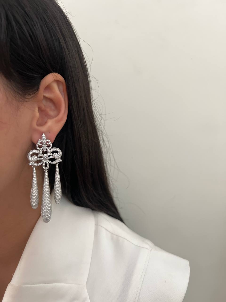 گوشواره جواهری فرح
