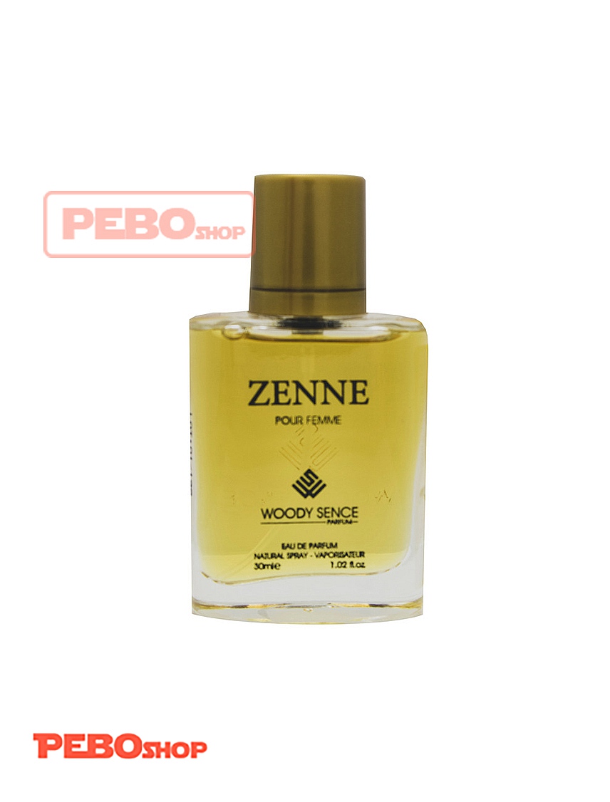 عطر جیبی زنانه وودی سنس مدل Zenne حجم 30 میلی لیتر